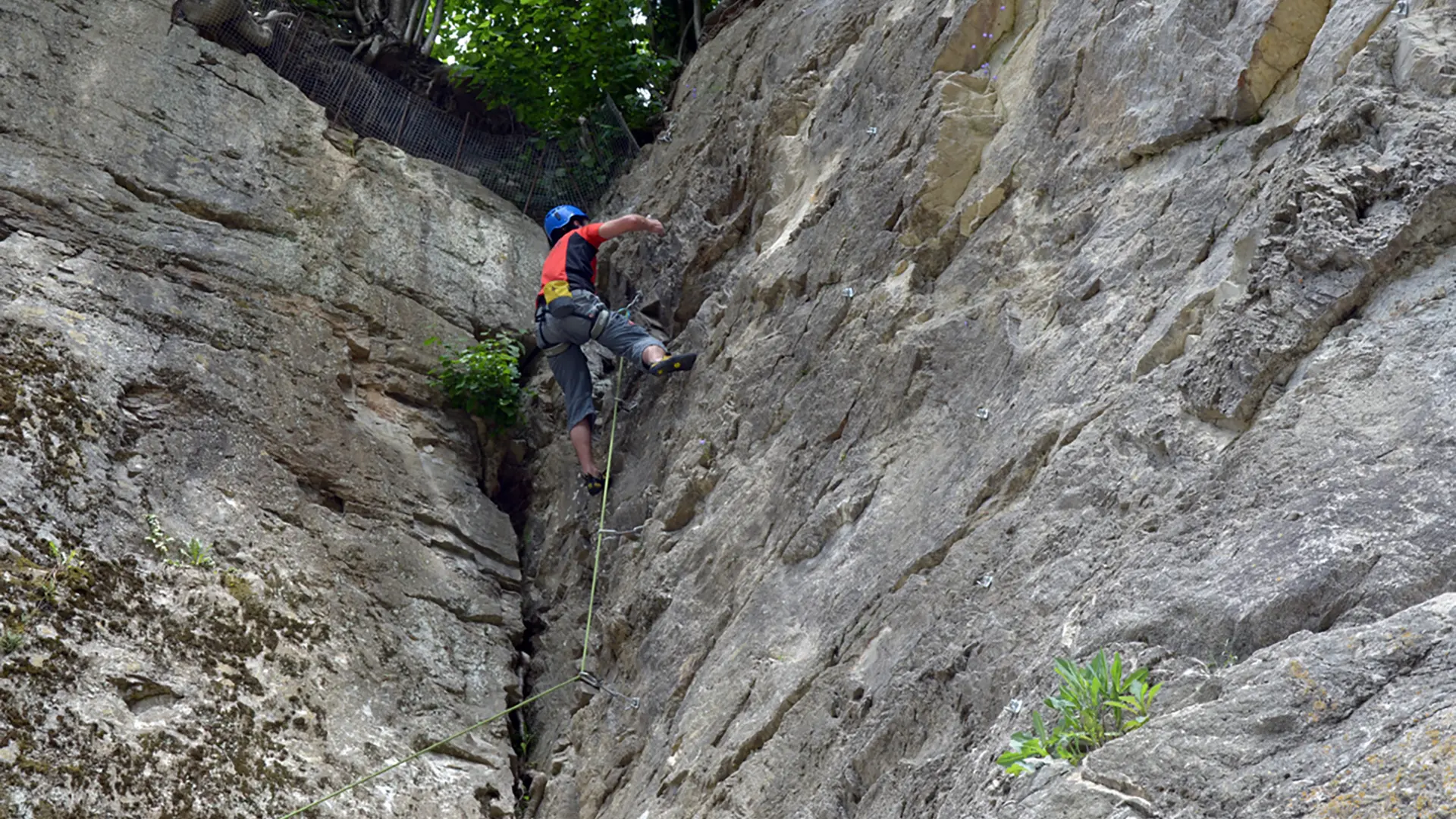 Site Escalade Flumet