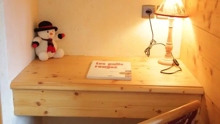 Coin bureau dans la chambre.