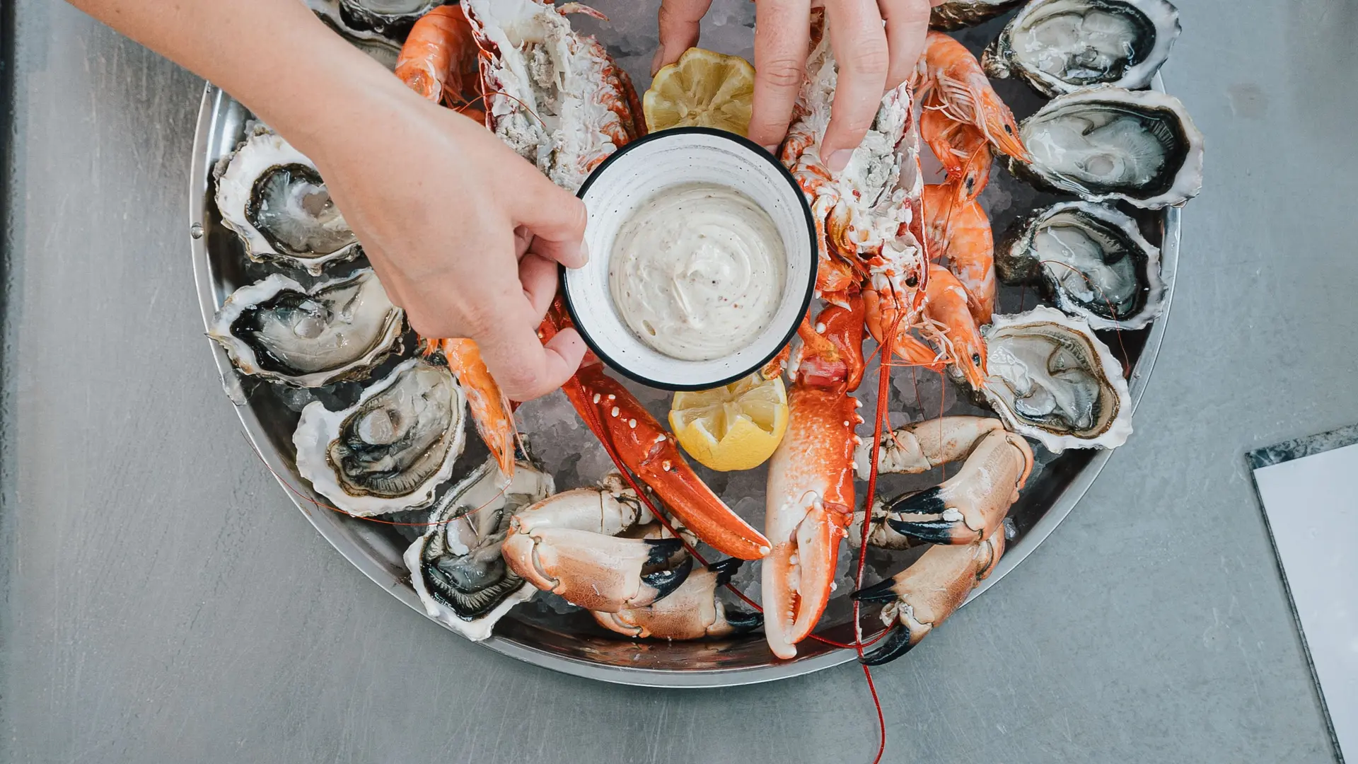 Plateau de fruits de mer