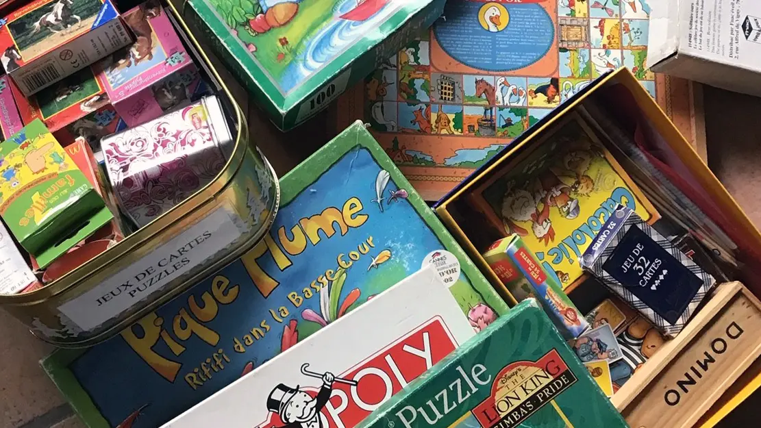 Jeux a disposition des enfants