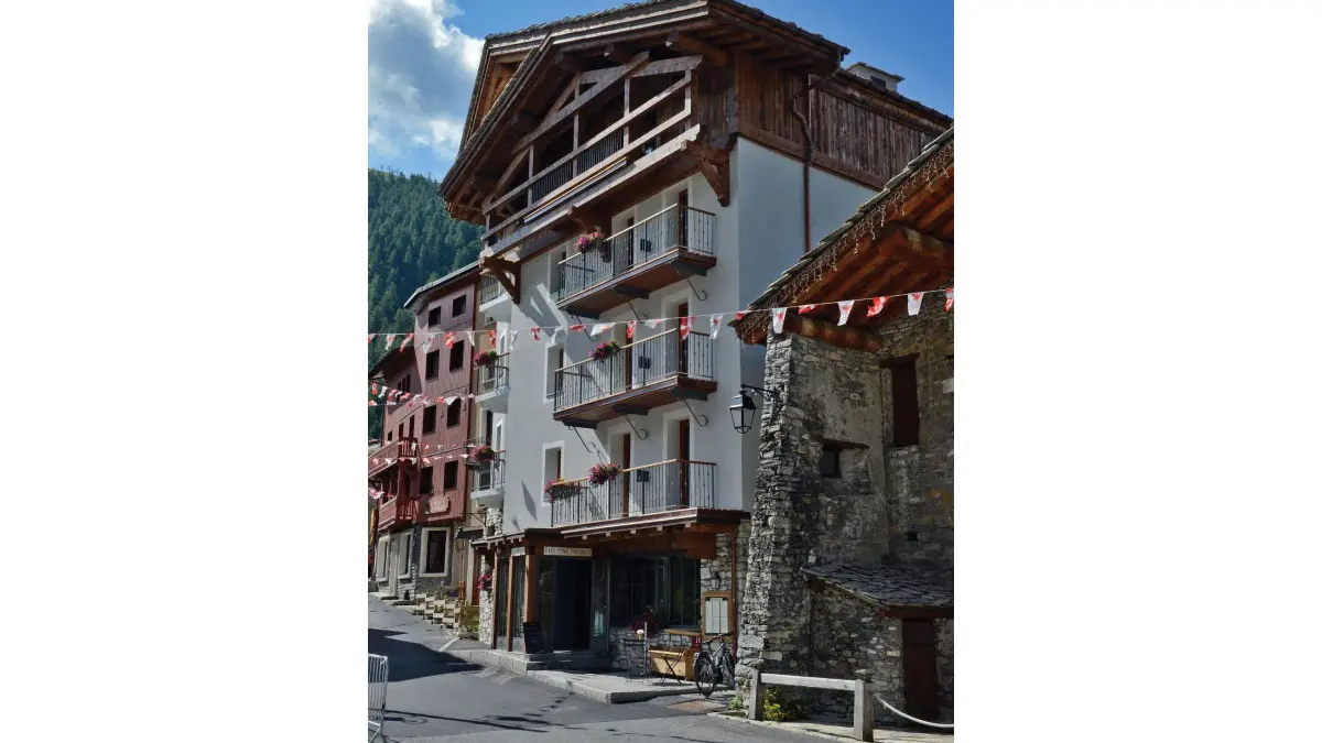 Devanture extérieure - Maison de Famille les 5 frères Val d'Isère