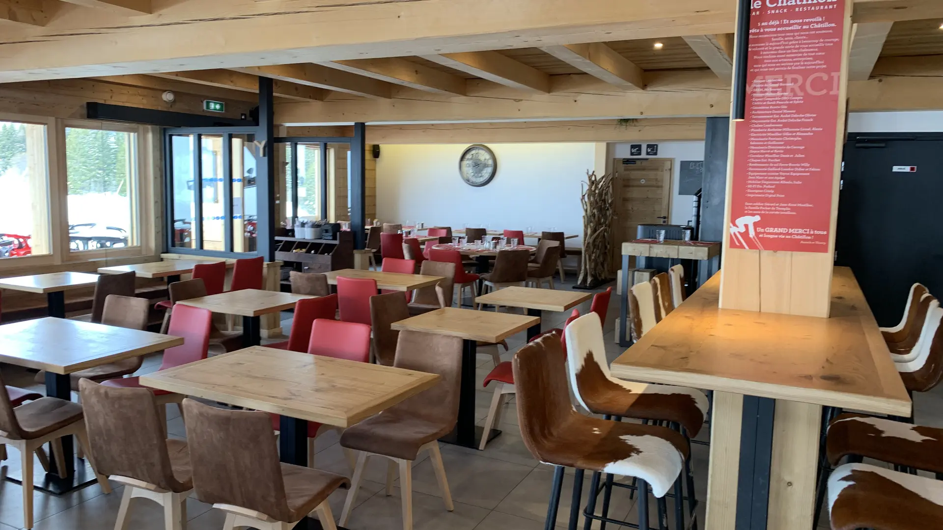 salle restaurant Le Châtillon