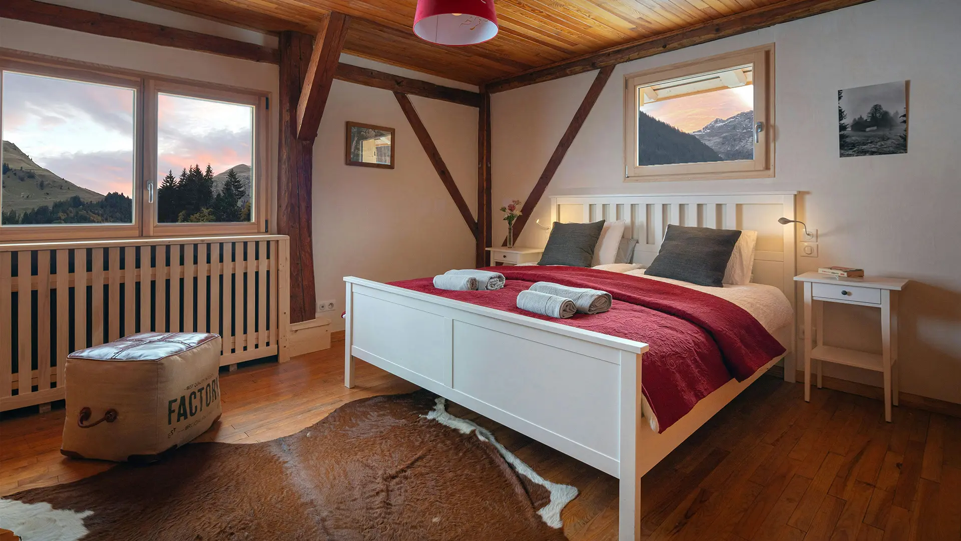 Chambre 1 avec lit double