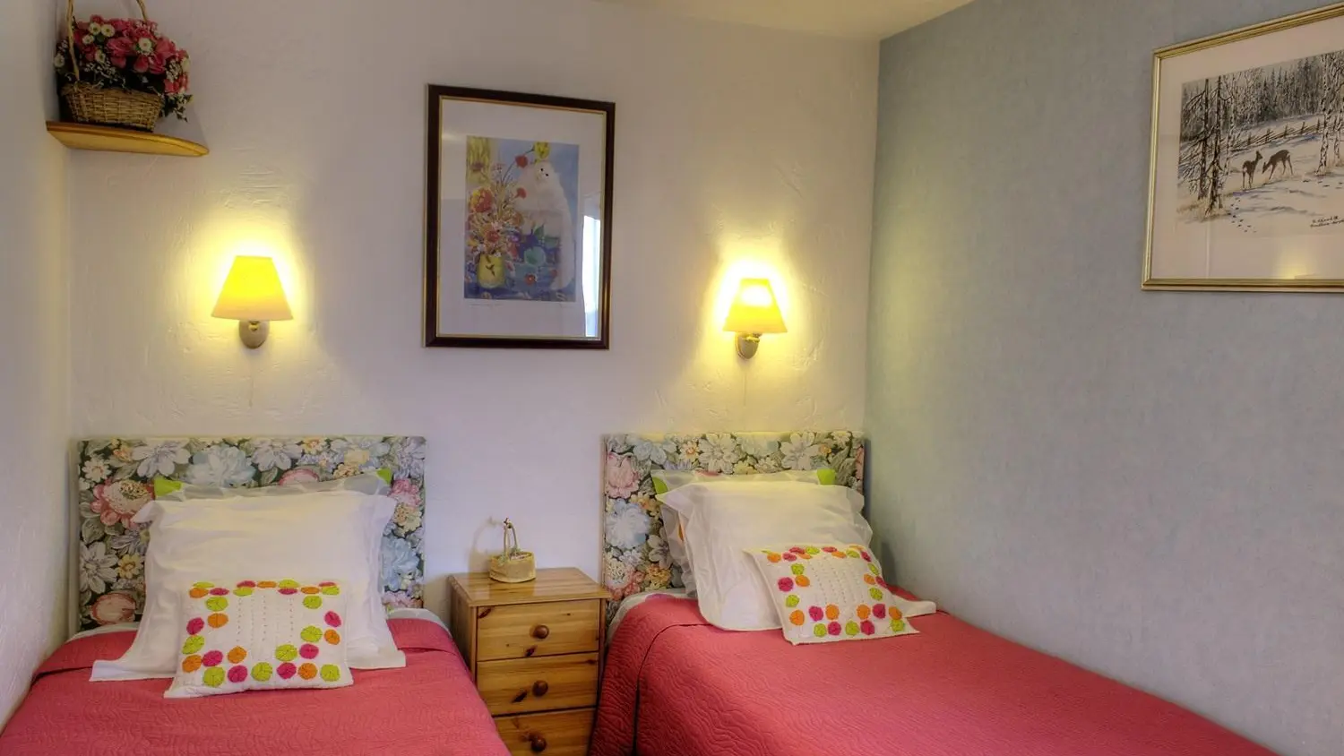 Les Oliviers de St-Jeannet- Chambre 2 - Gîtes de France Alpes-Maritimes