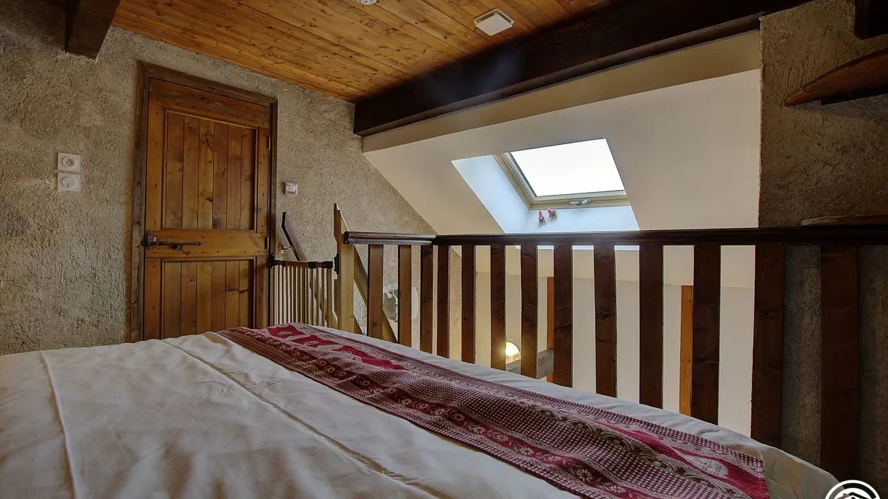 chambre mezzanine chez Galeffi
