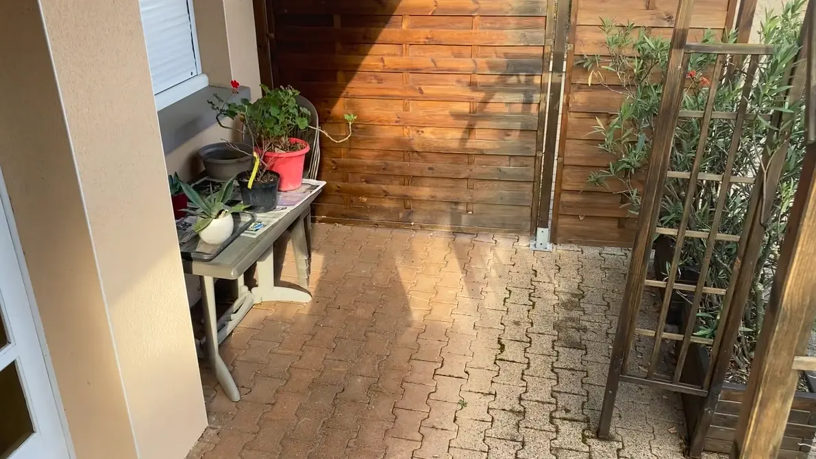 Petite terrasse privative