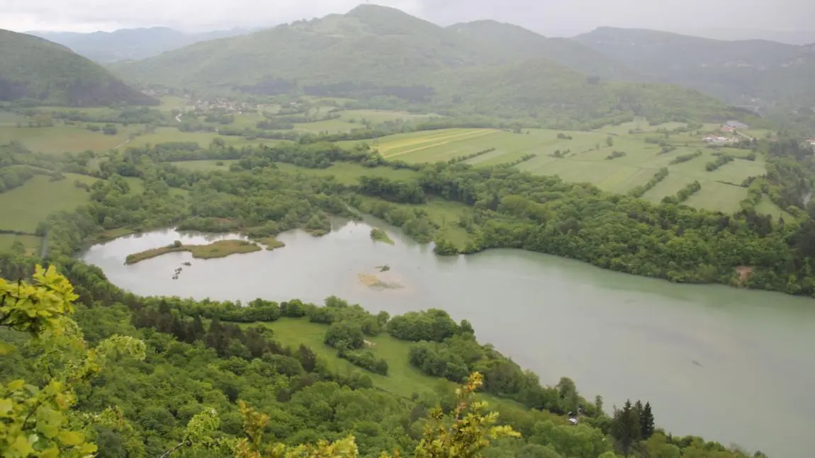 Point de vue de St Maurice d'échazeaux sur Conflans