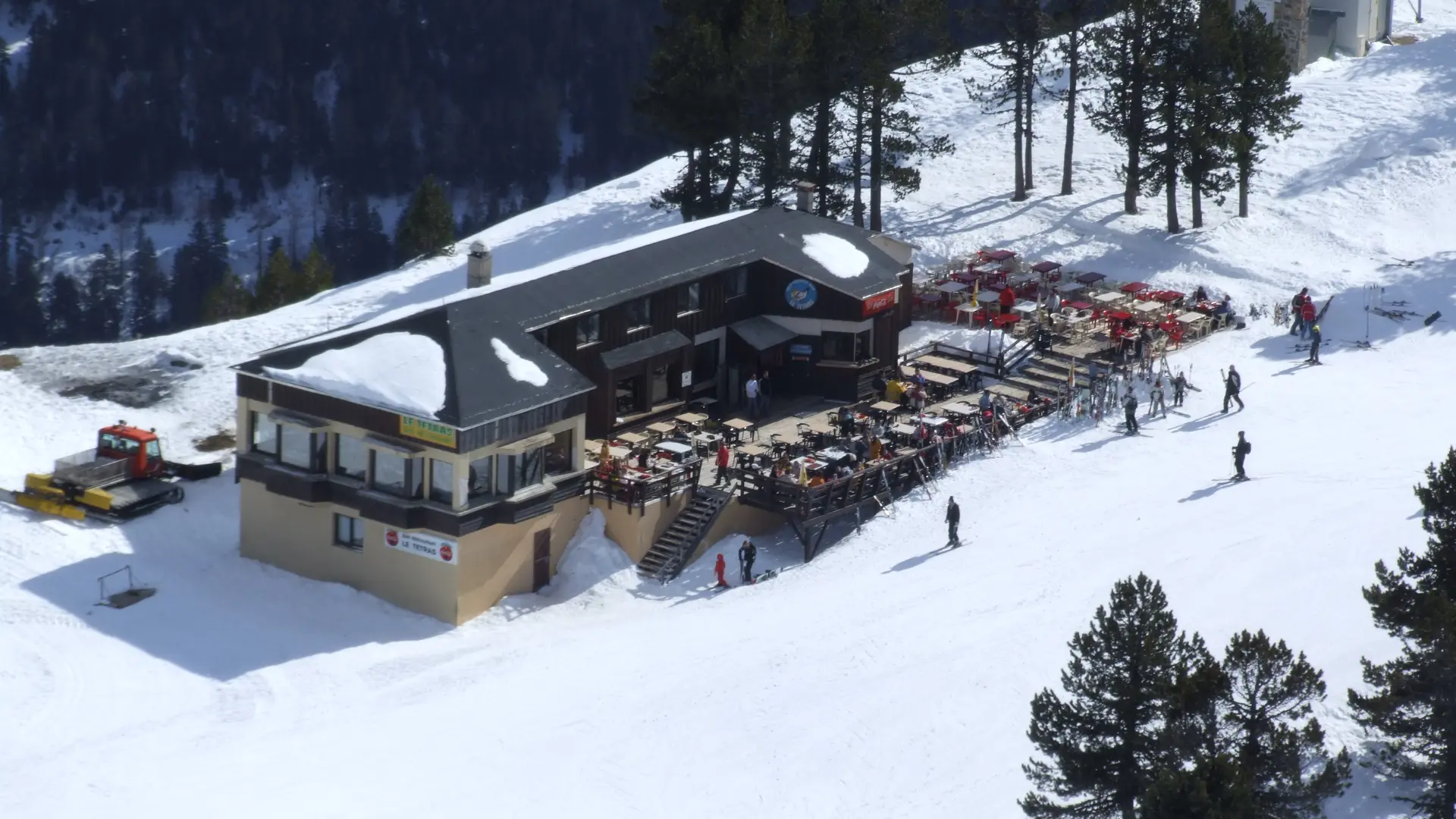 Vue du ciel Hiver