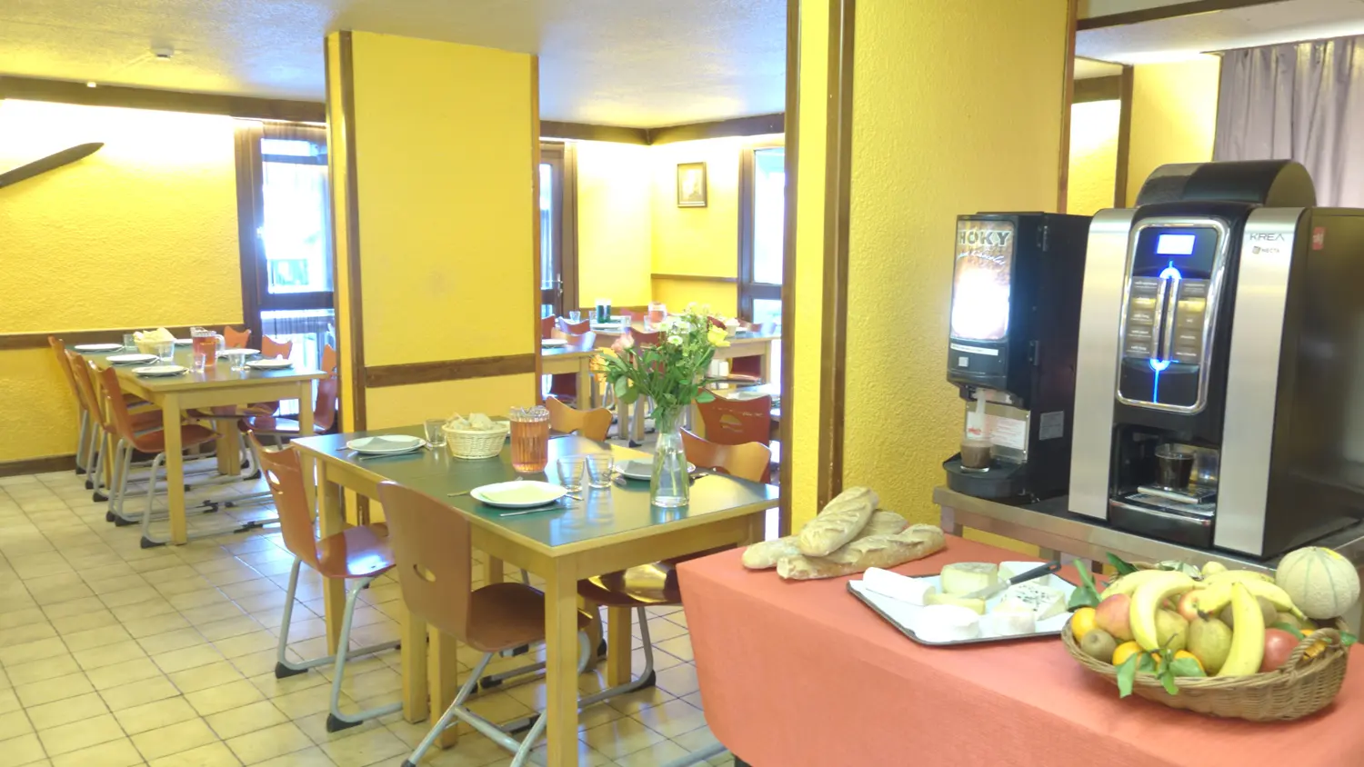 Buffet petit déjeuner