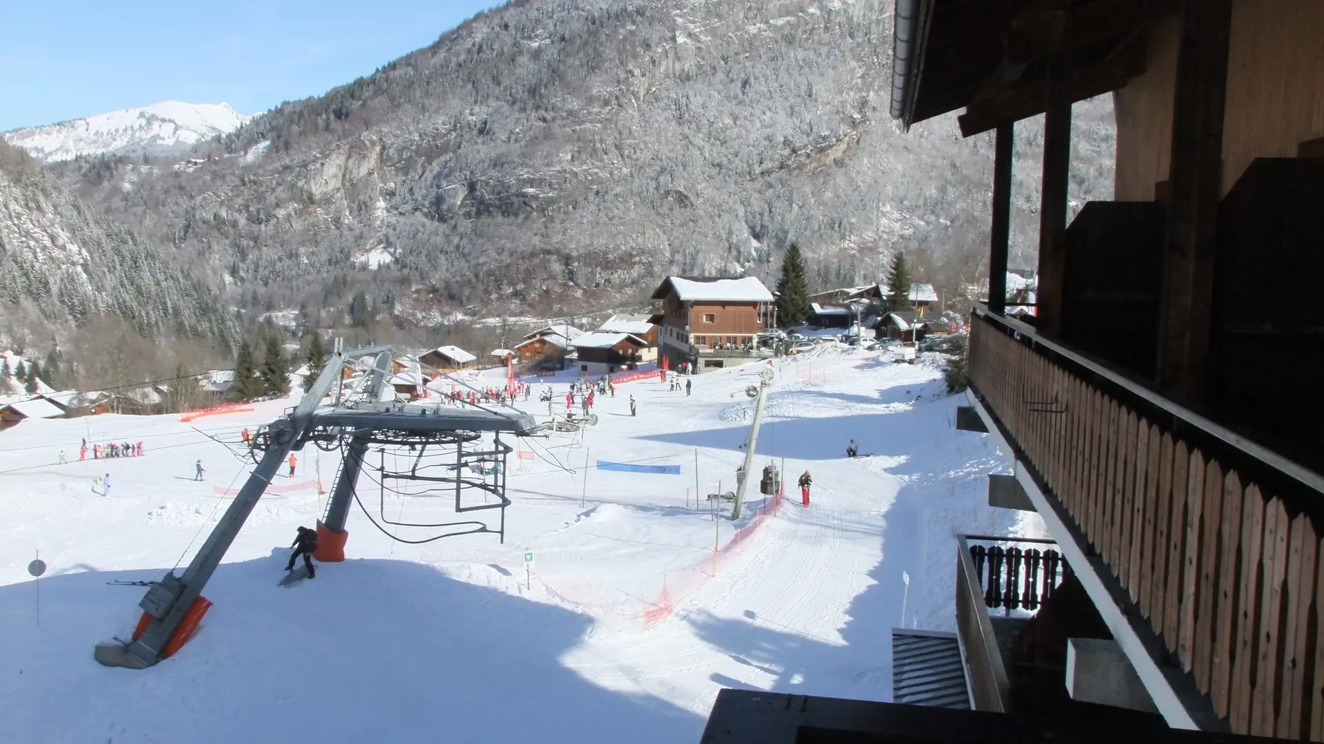 sur les pistes