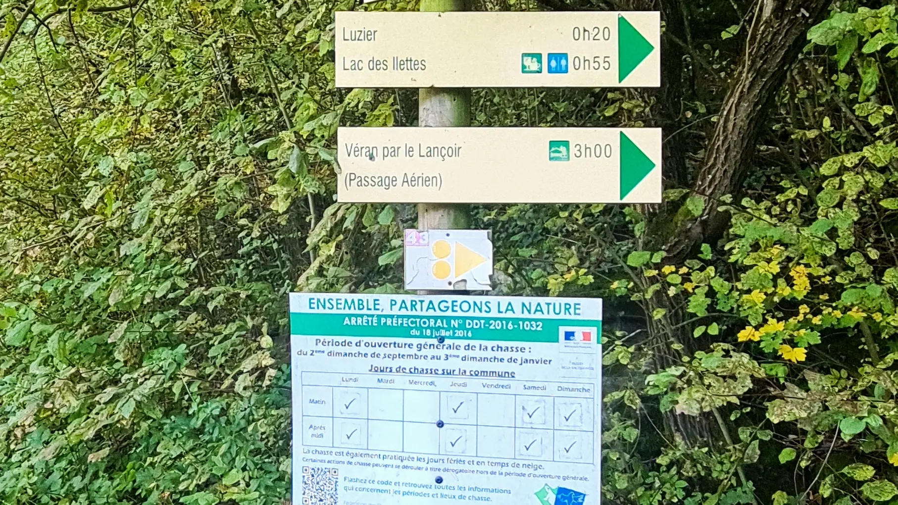panneaux de direction
