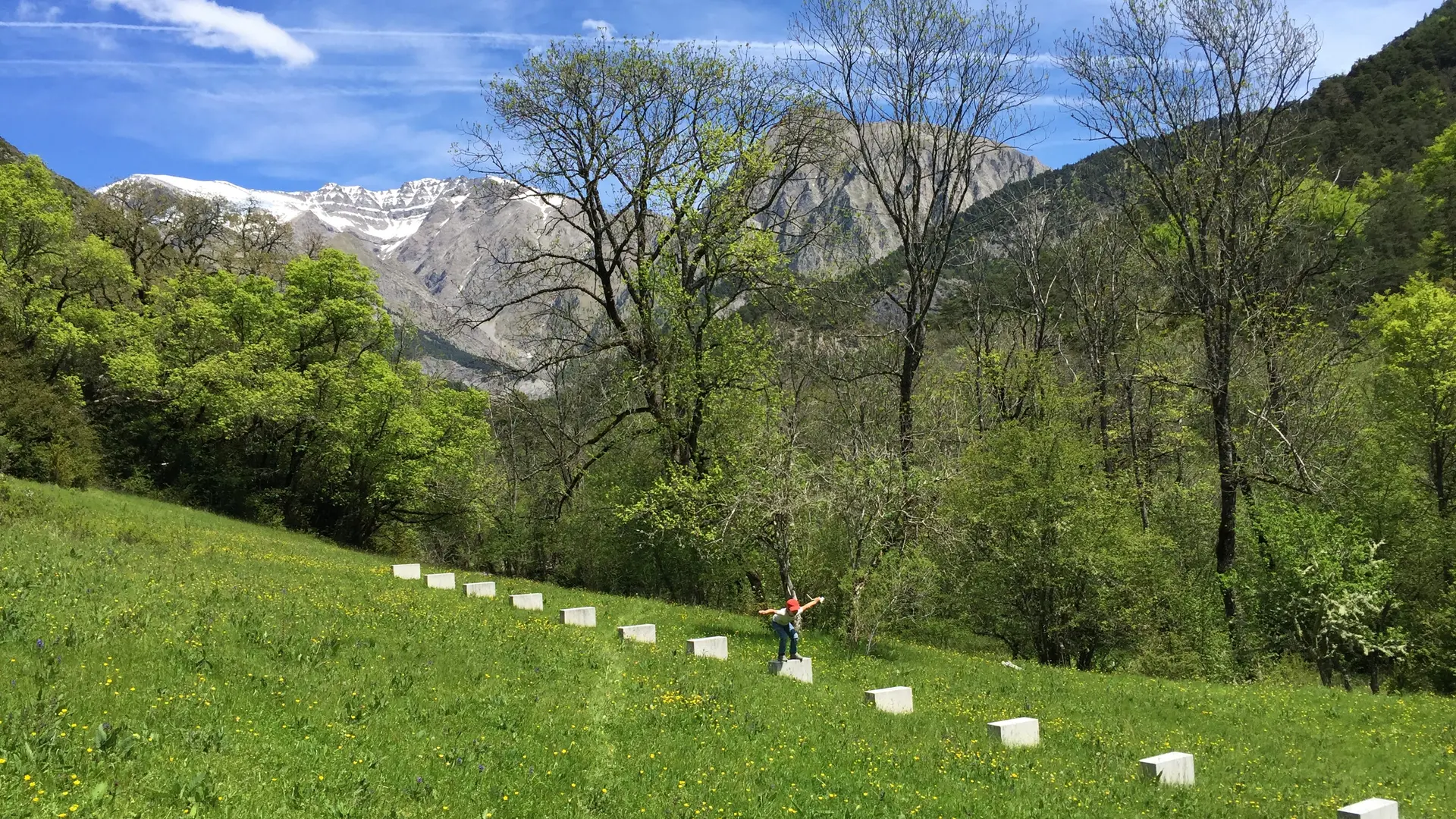 Richard Nonas, Edge-stones, 2011, Collection musée Gassendi