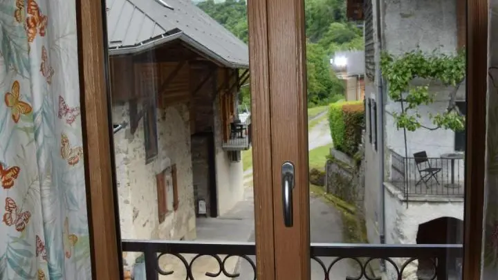 Vue de la fenêtre de la chambre