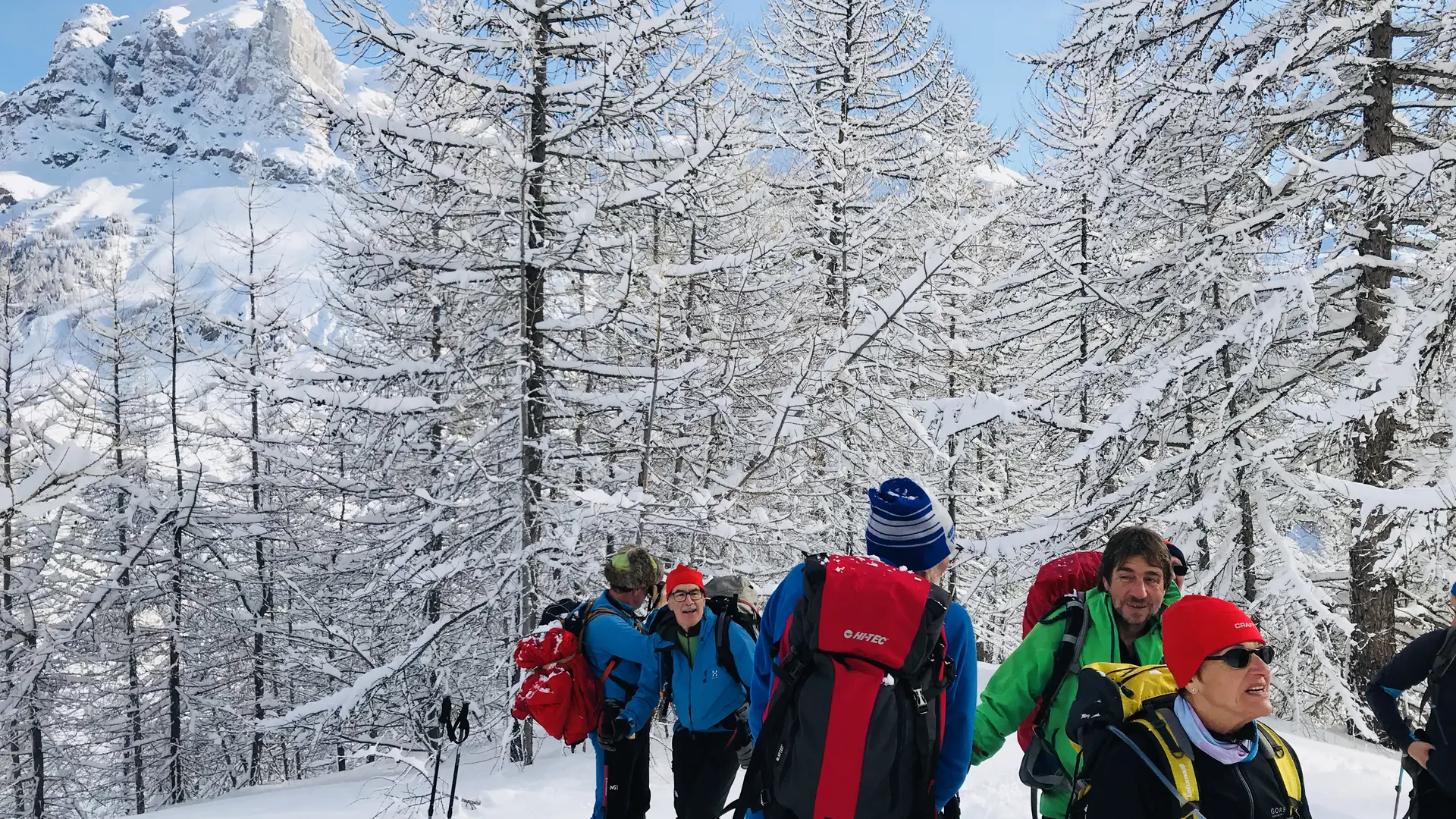 raquettes évasion au Pays de La Meije