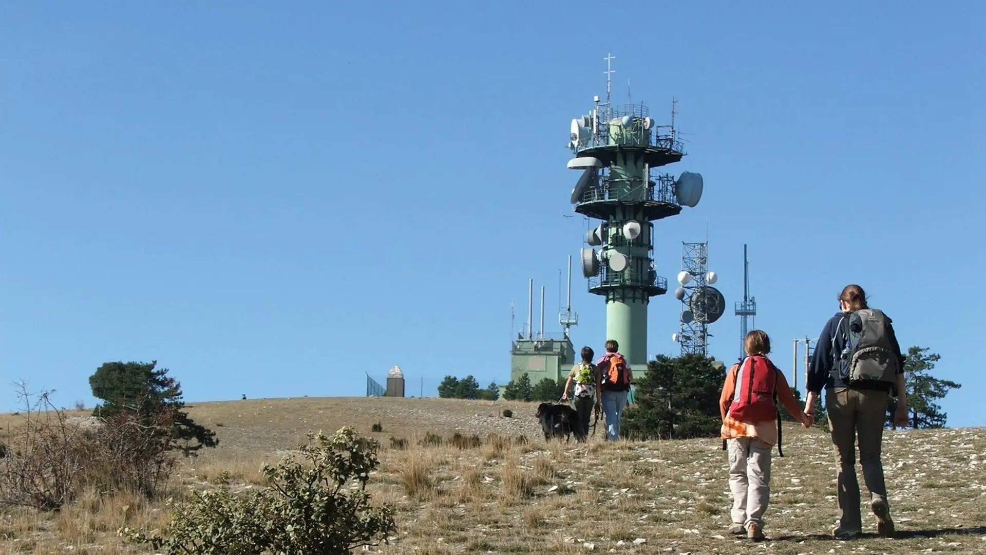 Arrivée au sommet du Mourre Nègre