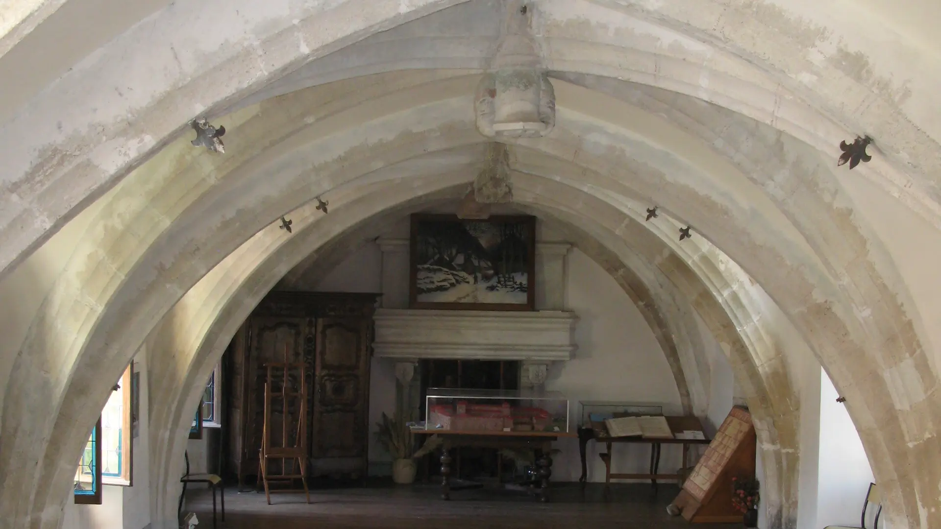 Partie haute de l'ancienne Chapelle