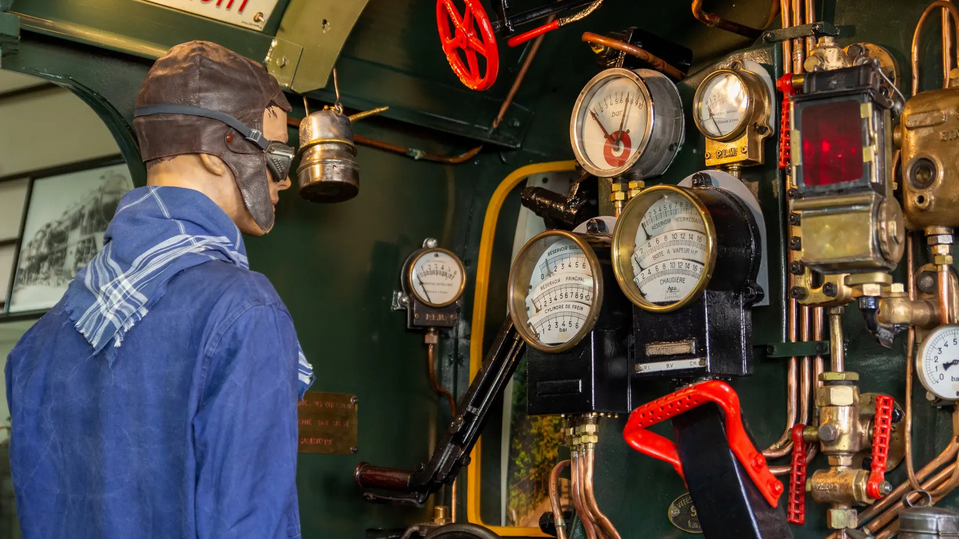 Conducteur de la locomotive
