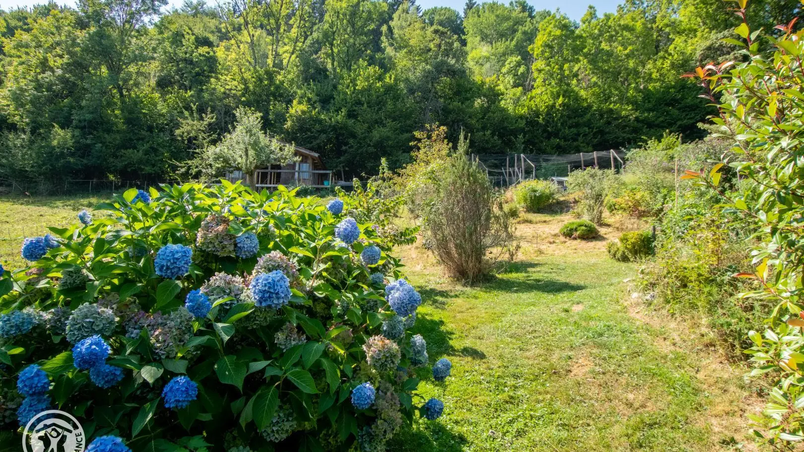 Cheminement paysagé