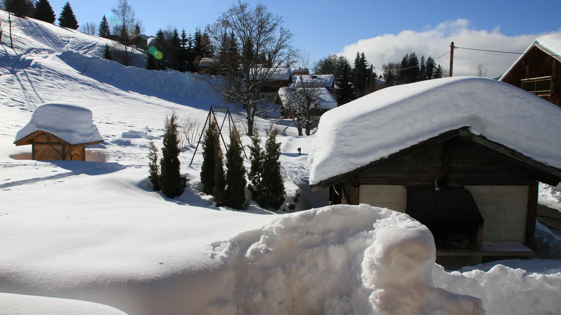 h-extérieur, Chalet le Grépon, piste de luge