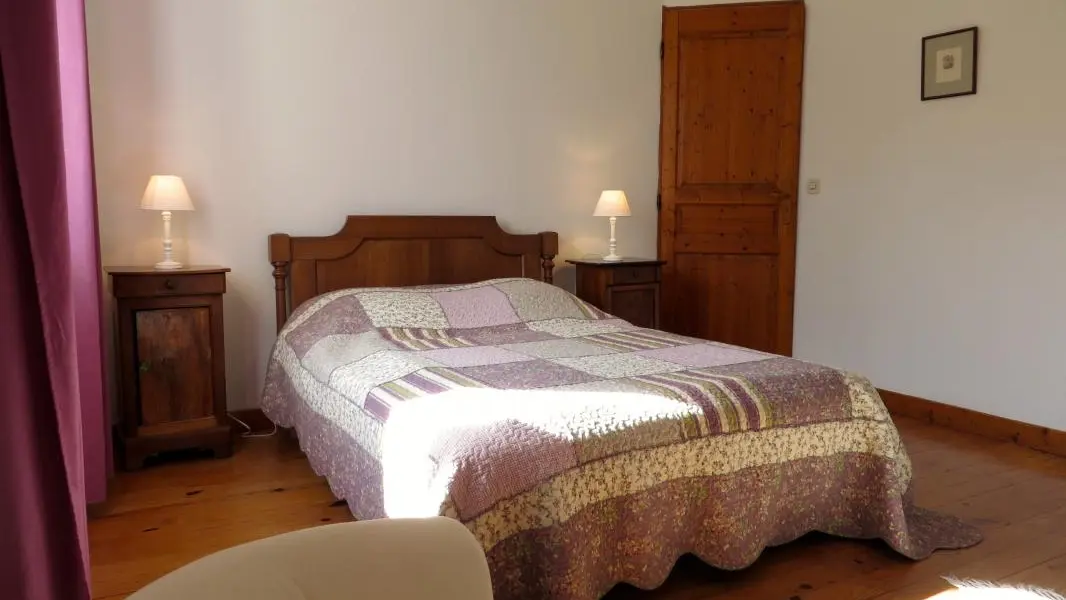 Chambre mauve