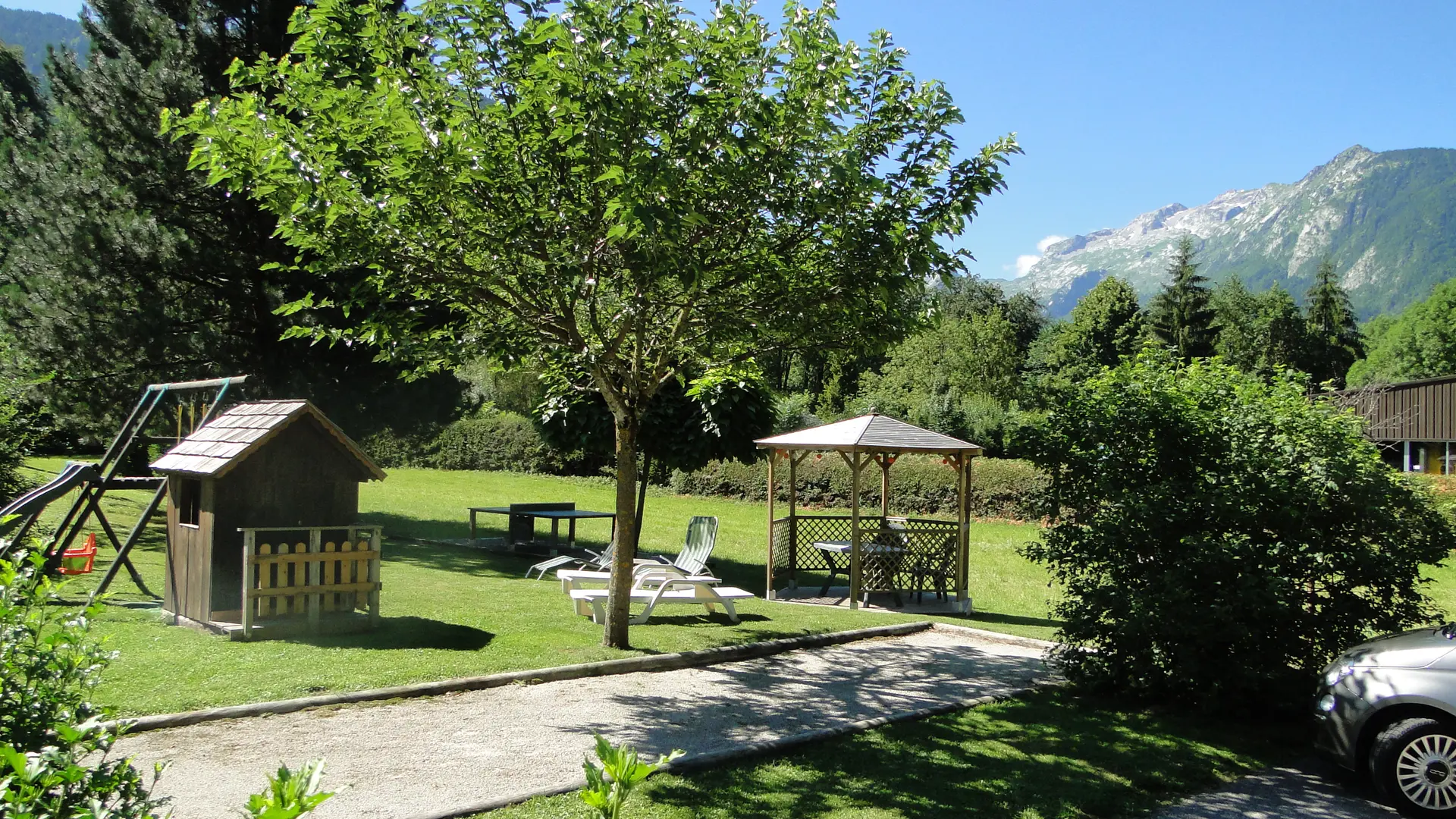 Jardin - Gîtte au Pré - Thônes, Haute-Savoie
