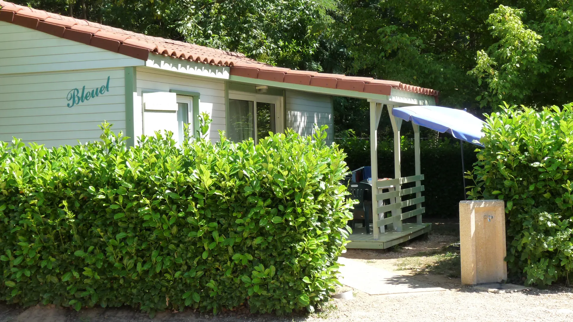 chalet du camping de cormoranche