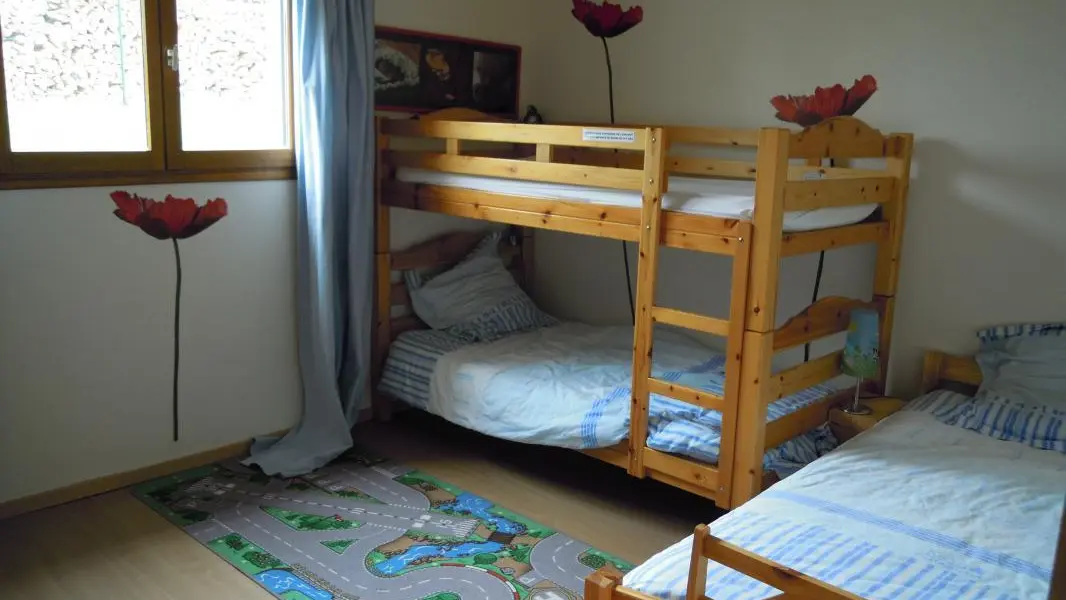 chambre 3 lits, dressing