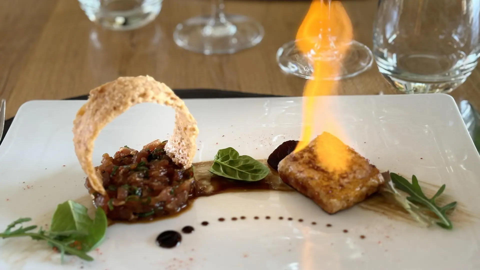 Tataki de thon aux saveurs asiatiques