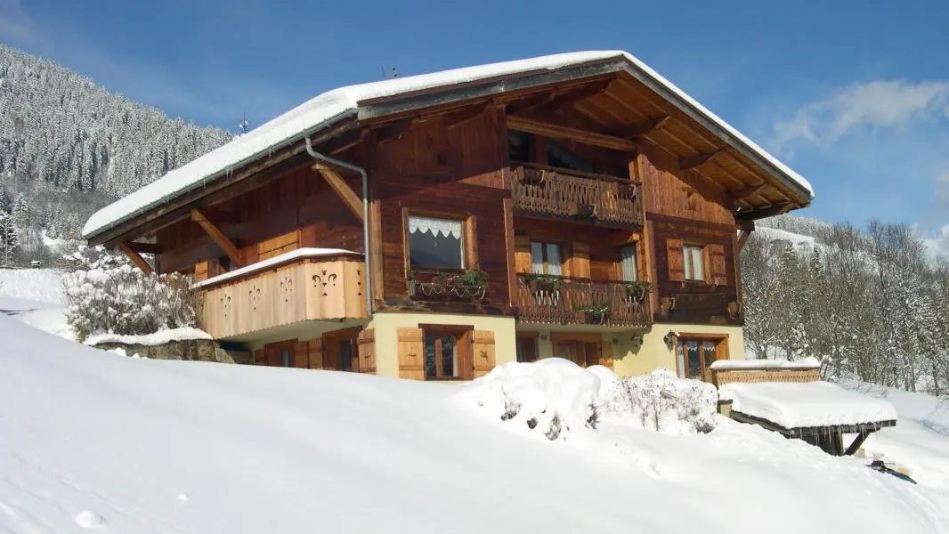 Chalet en hiver