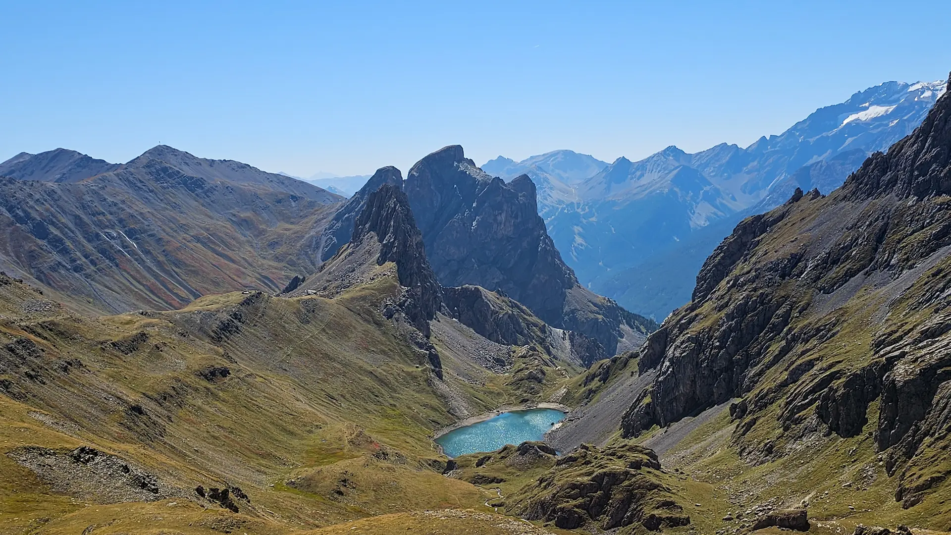 Tour des Cerces-Grand lac