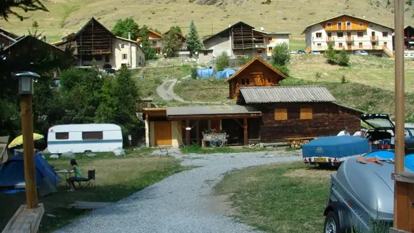 Intérieur du Camping en été