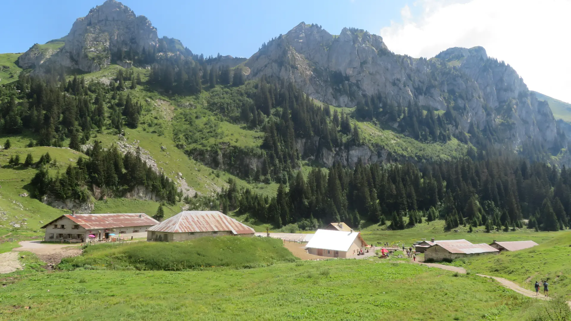 Chalet d'alpage du site de Bise