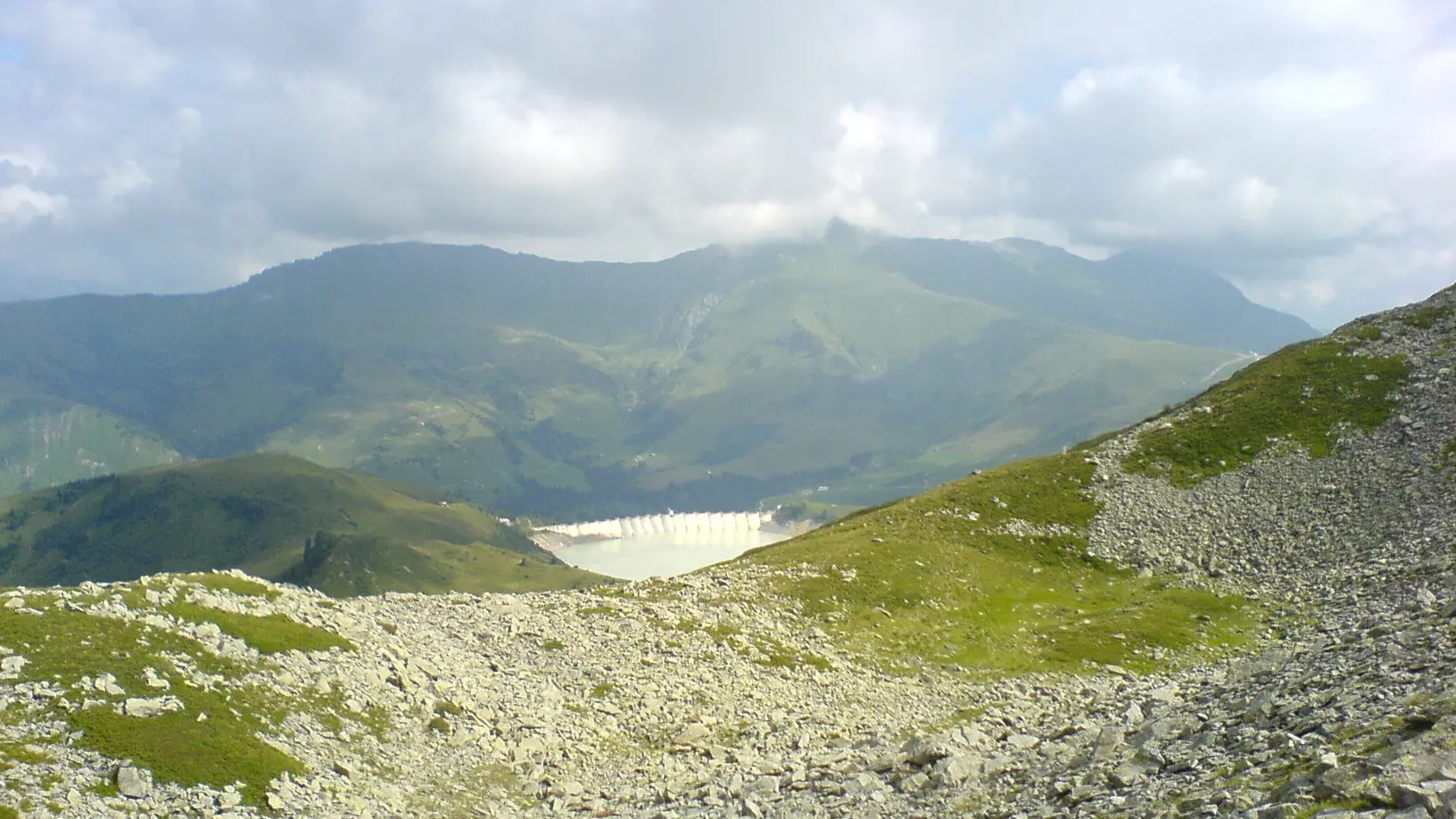 Barrage et lac de la Girotte