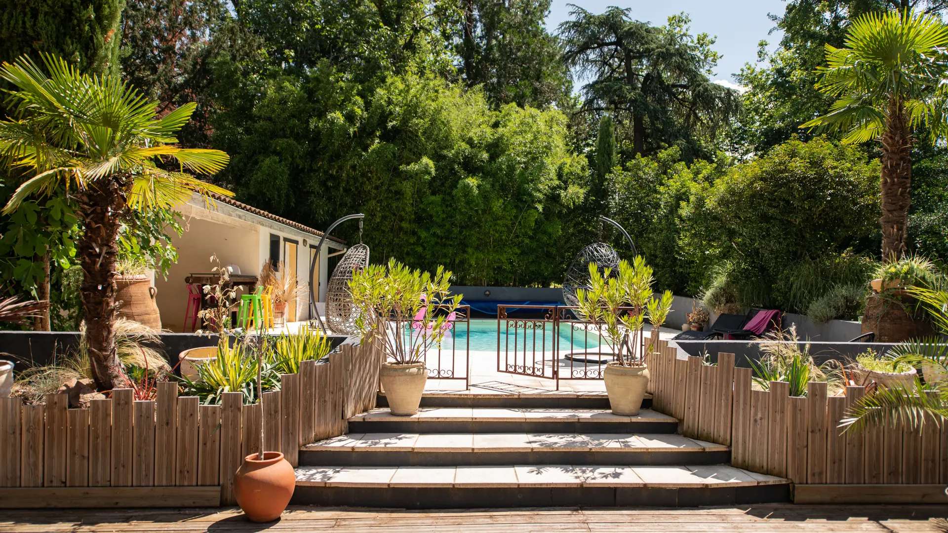 Entrée PIscine