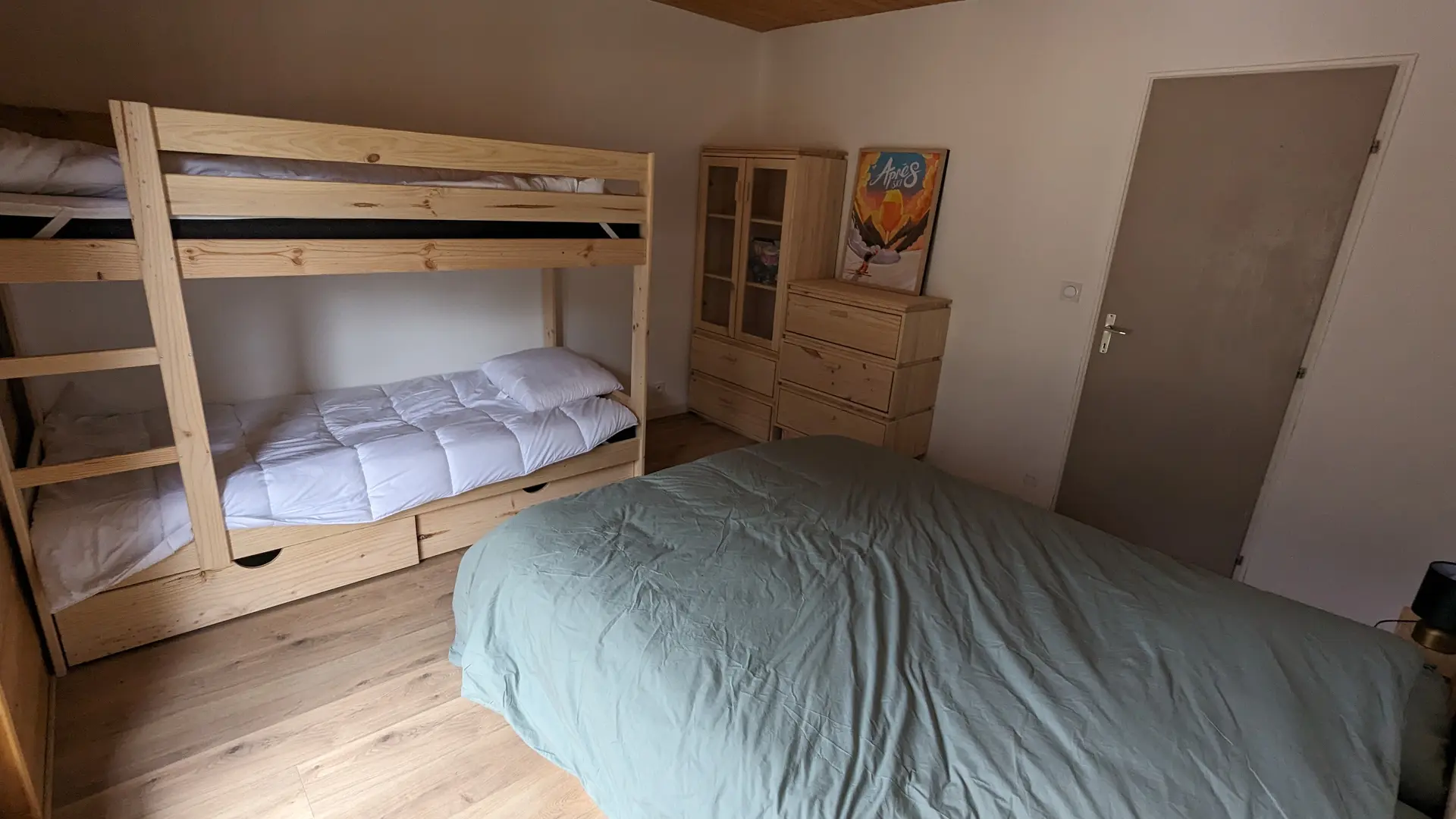 Chambre lits superposés - 3 pièces - Les Chevreuils 1