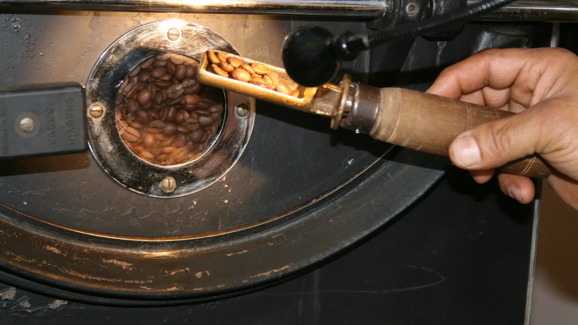 Suivre la torréfaction du café