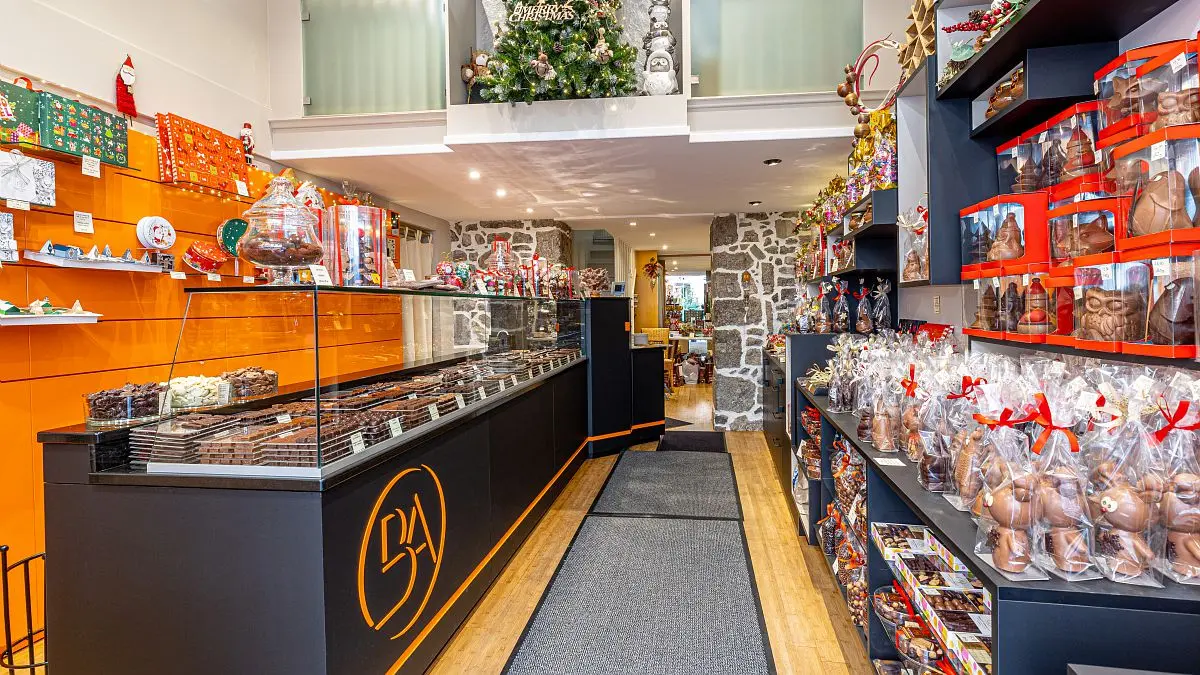 Intérieur de la boutique