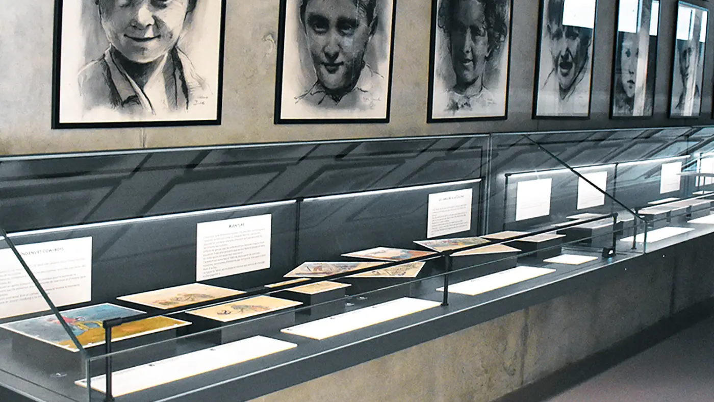 Galerie des portraits des enfants juifs raflés le 6 avril 1944