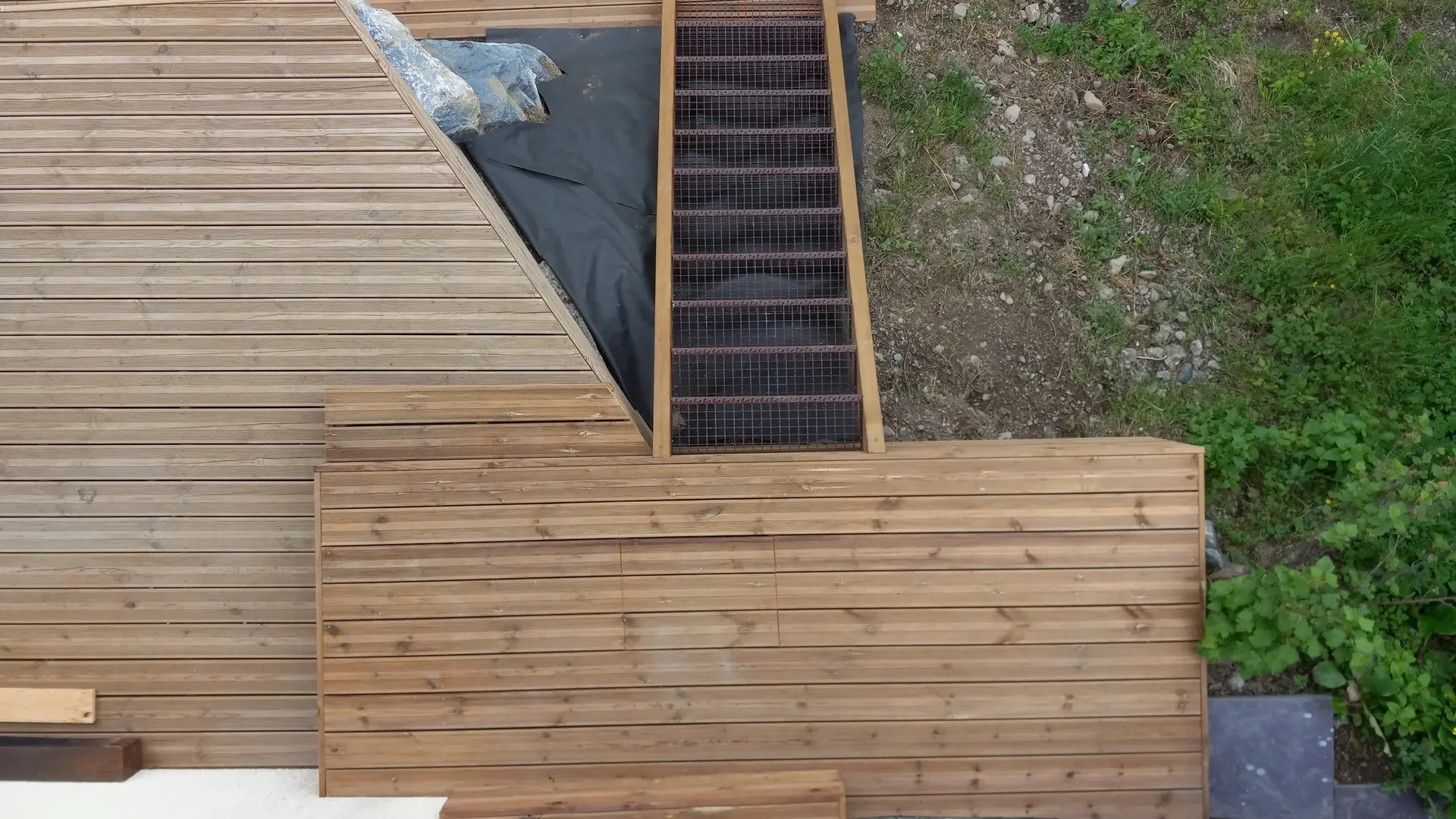 Aménagement en cours