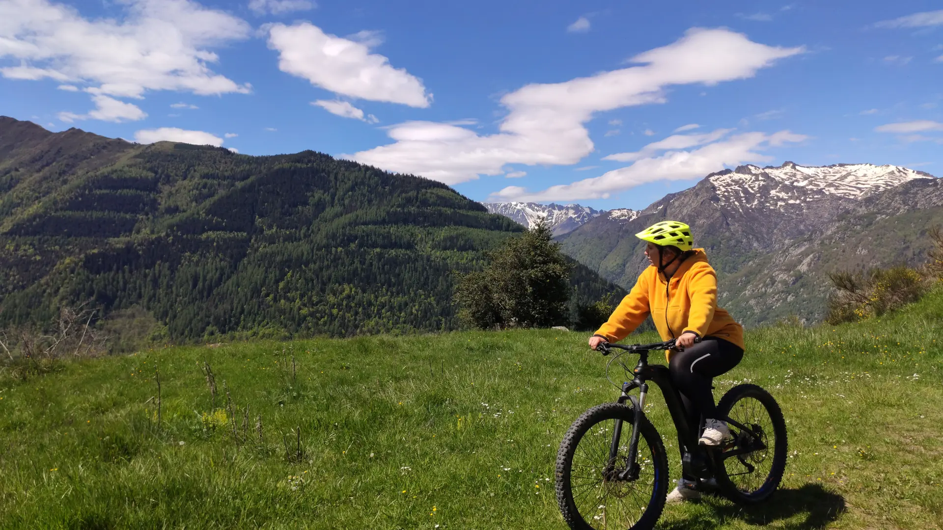 VTT AE en montagne