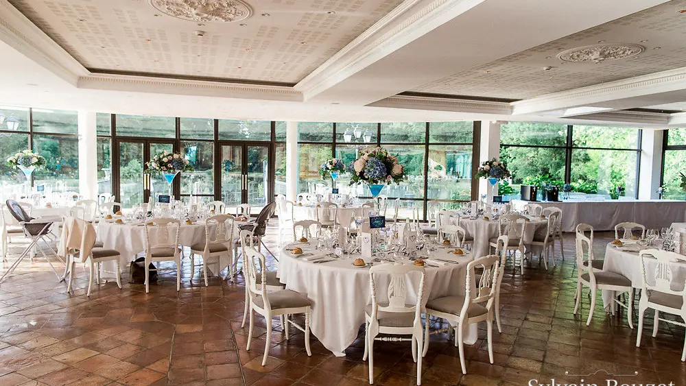 La salle Rotonde en disposition mariage