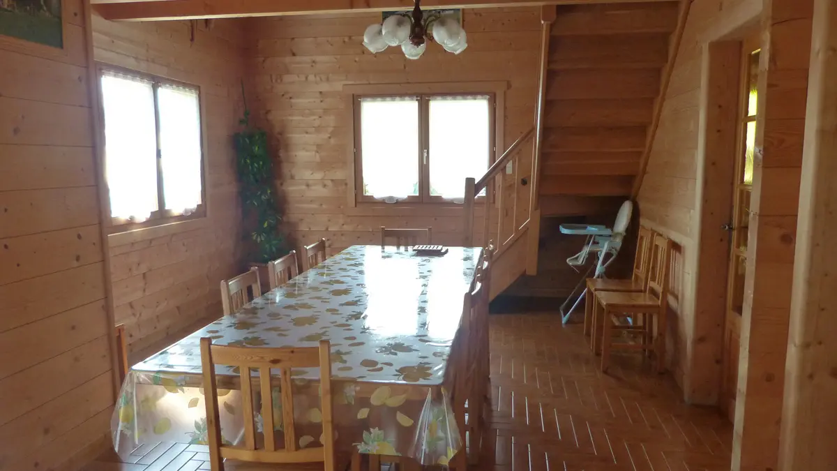 Coin repas / Diner area- Le Bois du Vernay- Le Grand-Bornand