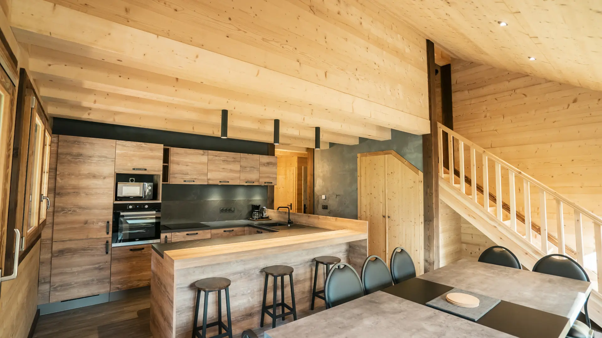 5 pièces mezzanine - Chalet les Cerfs_Châtel
