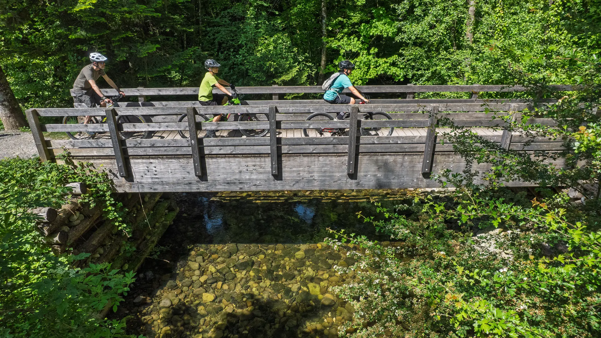 vtt plaine du fier La Balme de Thuy
