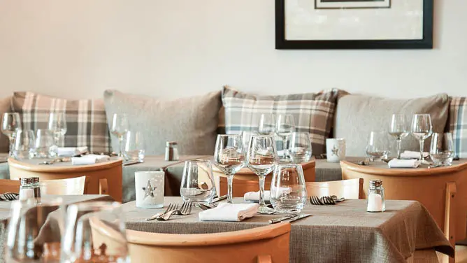 Salle du restaurant le Gai Soleil