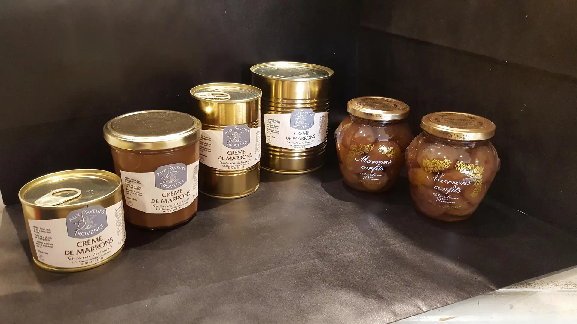 Aux saveurs de Provence, boutique à Collobrières