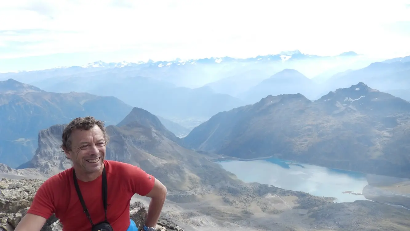 sur la Haute Cime