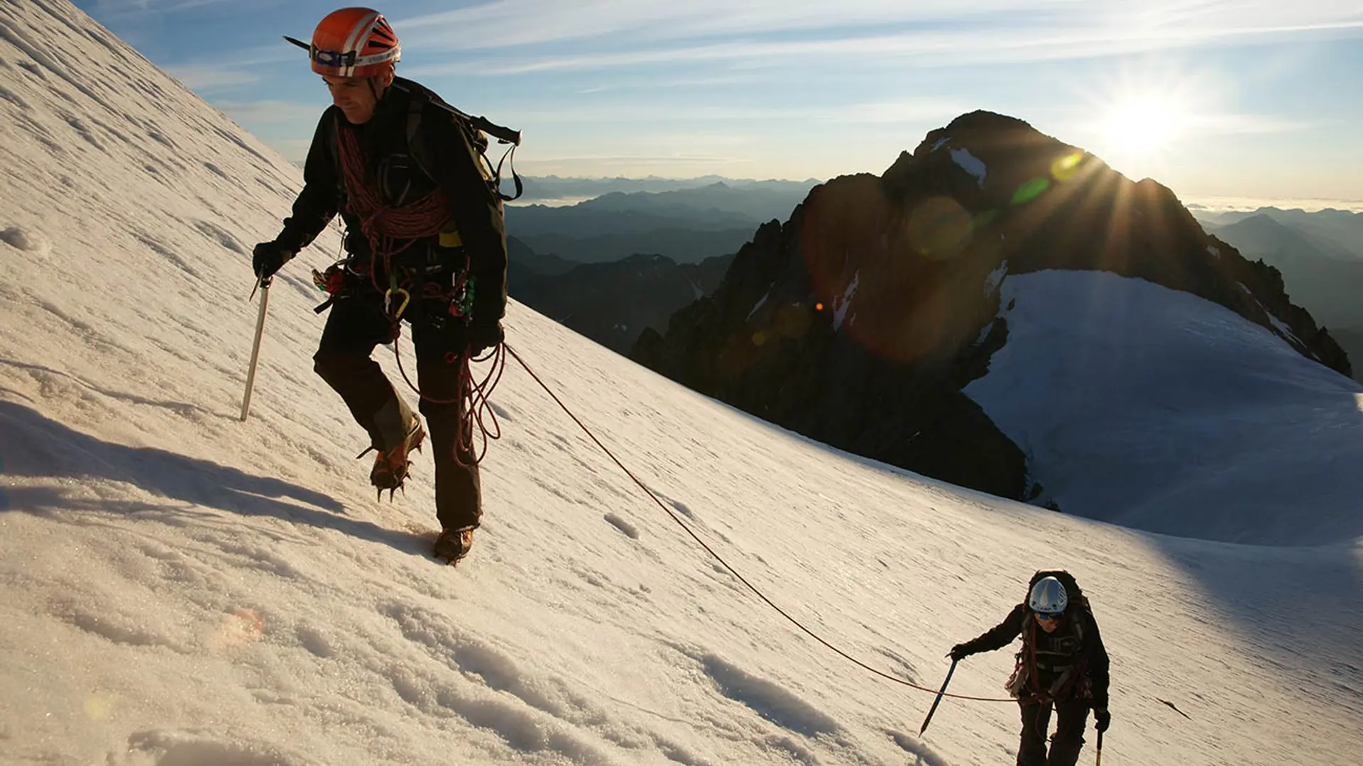 Mont-Pelvoux - Arrivée au sommet
