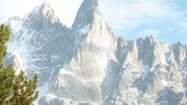 Les Drus, face au Gîte