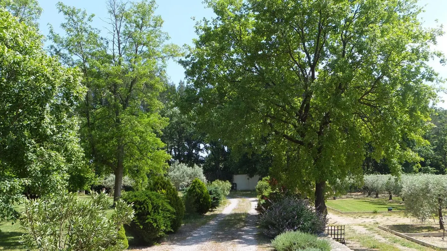 arrivée vers le clos et la tour